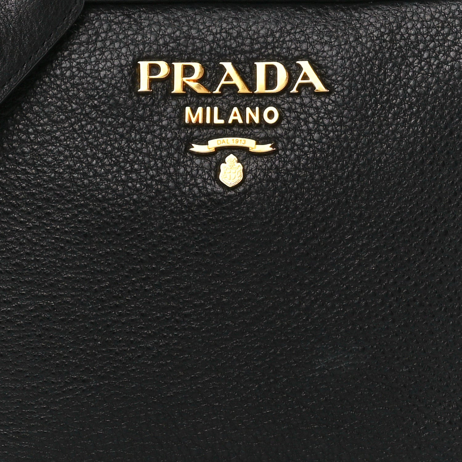 Prada Vitello Phenix Camera Bag Black 10 of 12