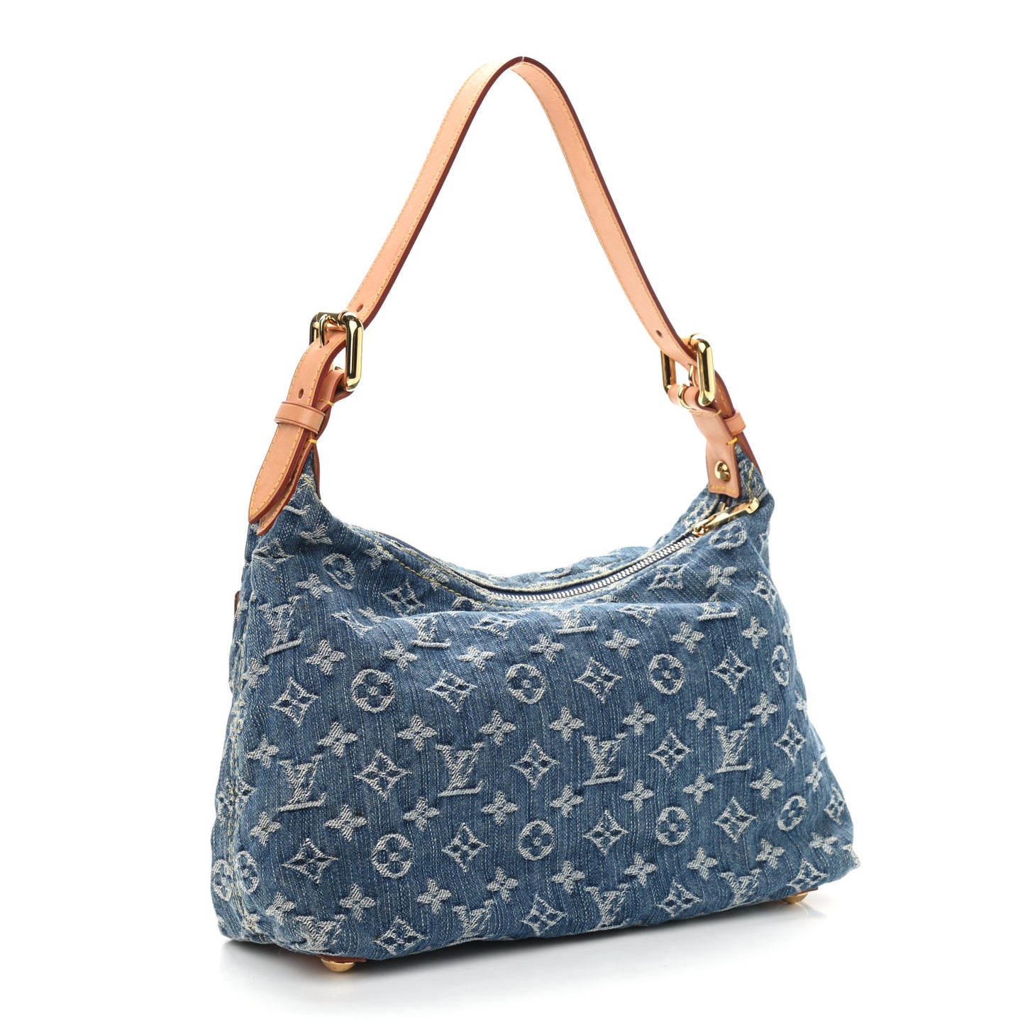 Monogram Denim Baggy PM Blue