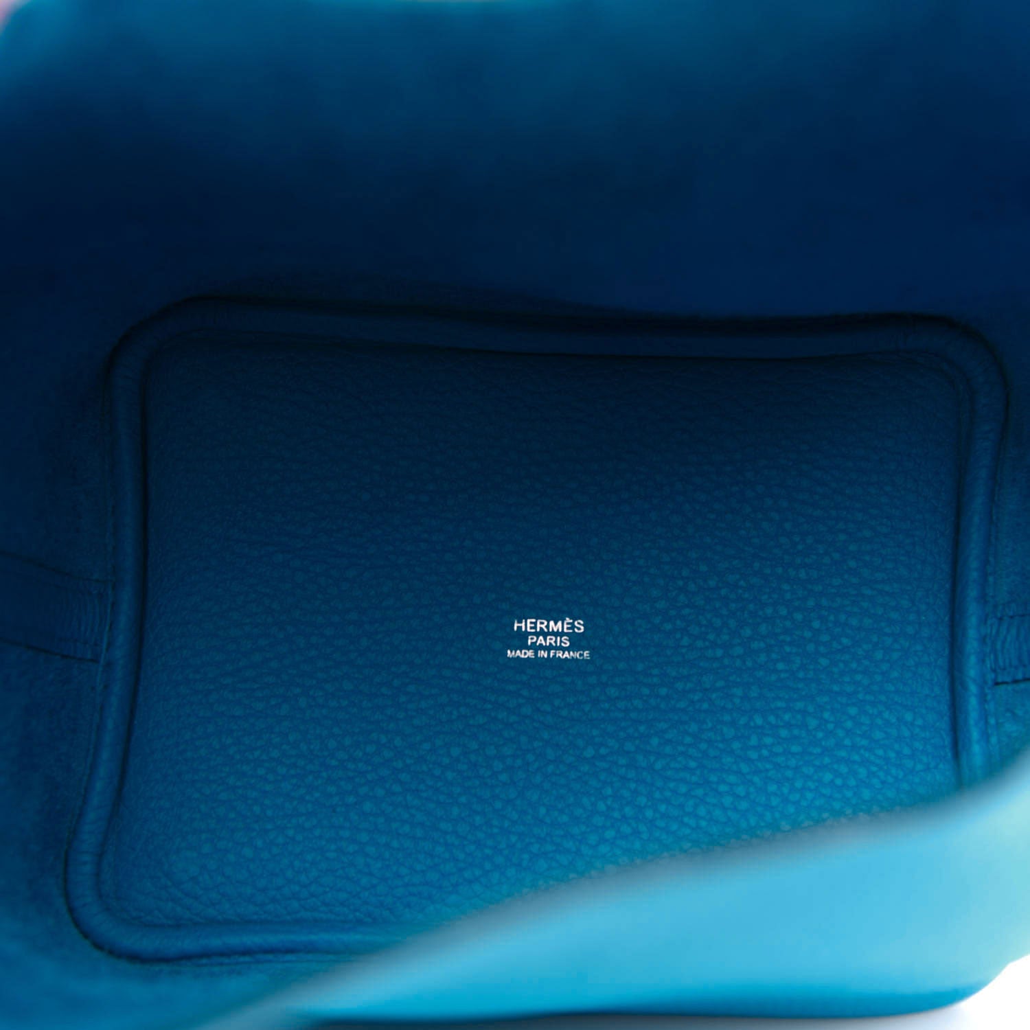 Hermes Taurillon Clemence Picotin Lock 18 PM Bleu Frida 5 of 11