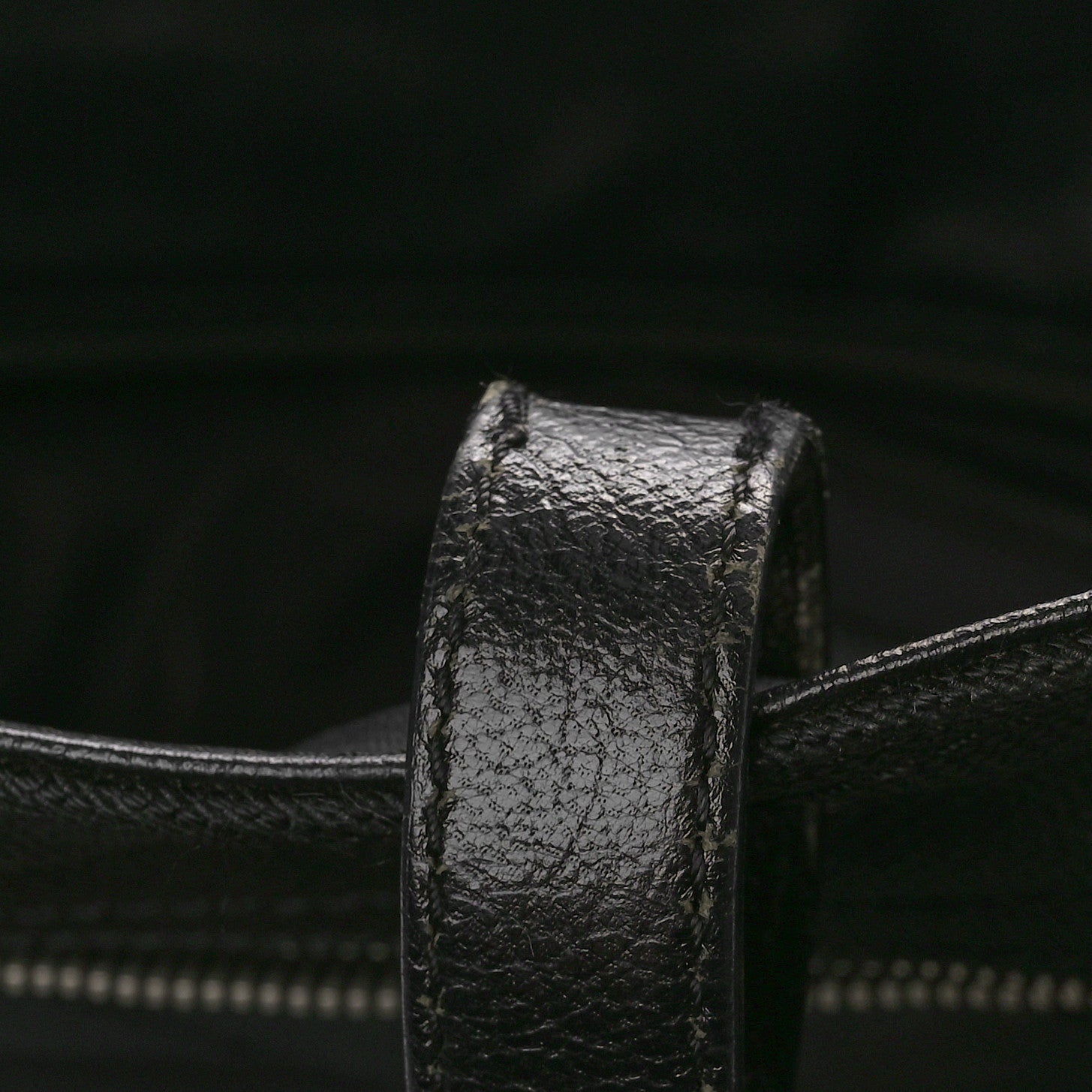 Chanel Coated Canvas Quilted Large Paris Biarritz Tote Black 16 of 16