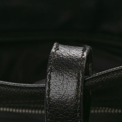 Chanel Coated Canvas Quilted Large Paris Biarritz Tote Black 16 of 16