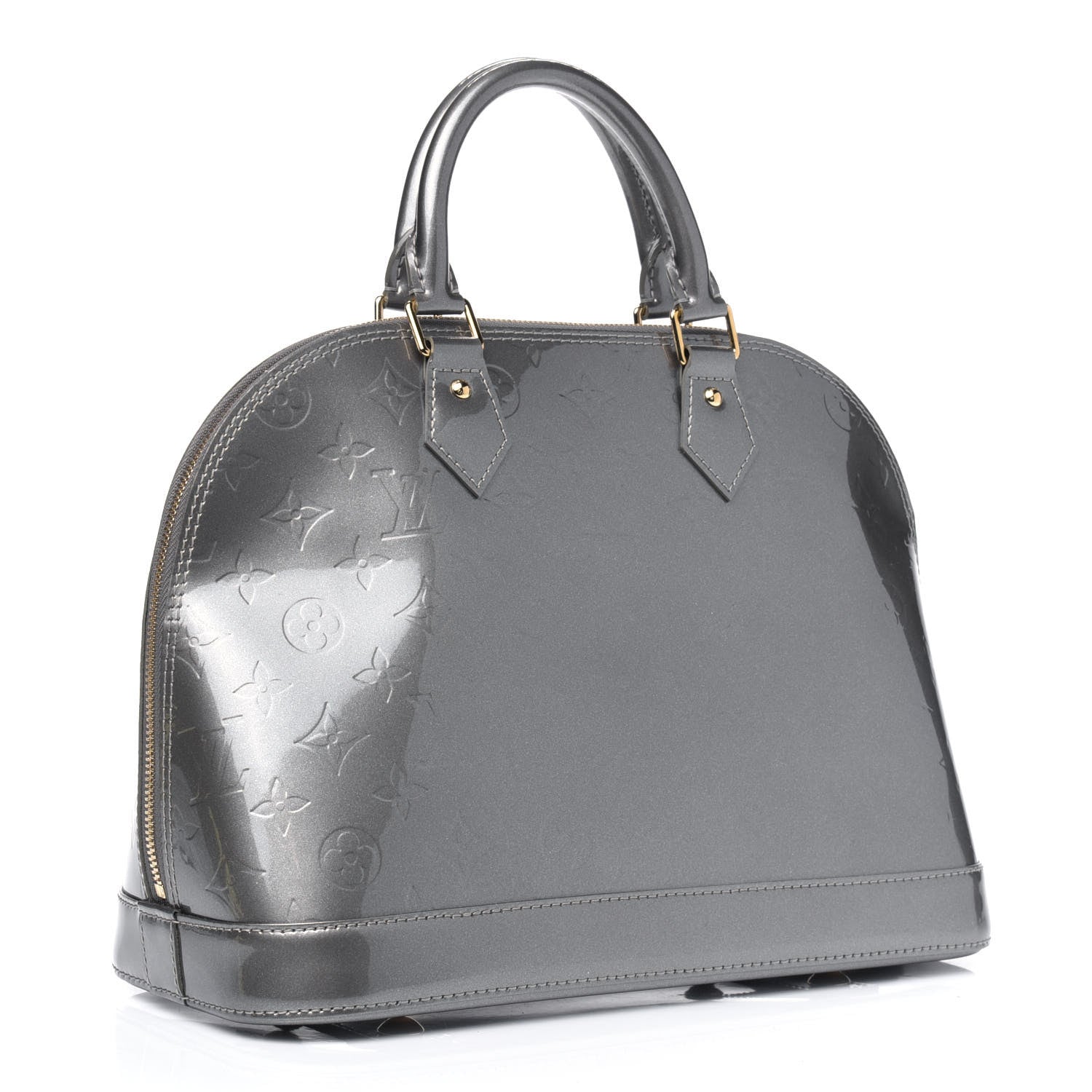 Louis Vuitton Vernis Alma PM Gris Art Deco 2 of 4