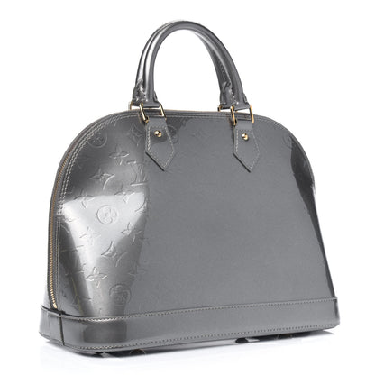 Louis Vuitton Vernis Alma PM Gris Art Deco 2 of 4