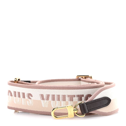 Louis Vuitton Jacquard Speedy Bandouliere 20 Shoulder Strap Beige 1 of 3