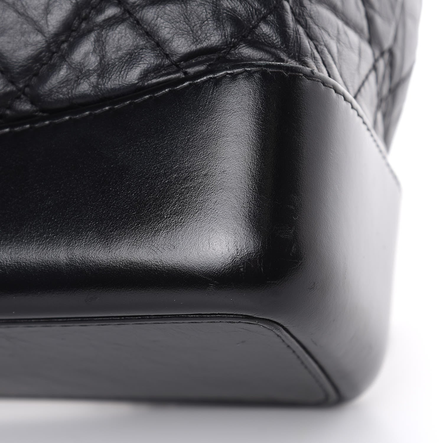 Chanel Aged Calfskin Quilted Small Gabrielle Backpack Black 12 of 14