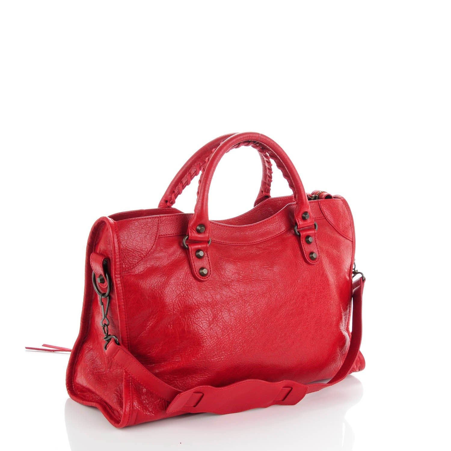 Balenciaga Agneau Classic Hardware City Rouge Lipstick 3 of 8