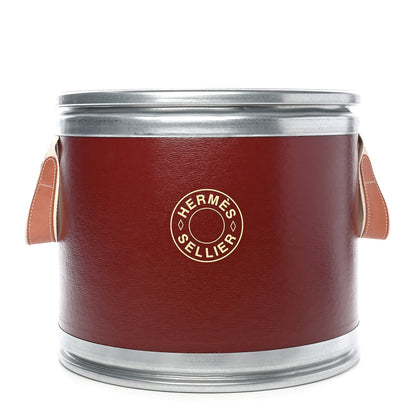 Hermes Cardboard Metal Sellier Smallbox Storage Box Rouge H 1 of 7