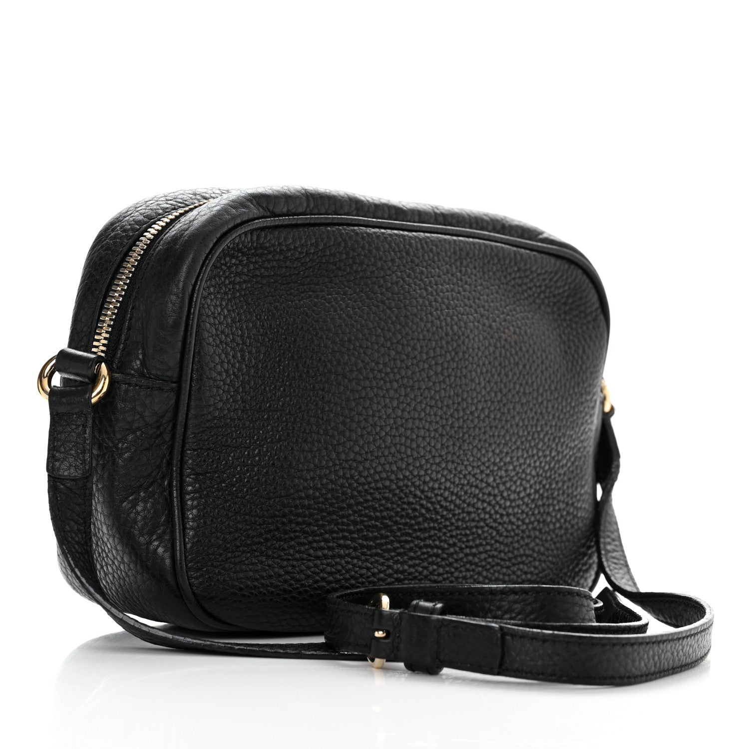 Gucci Pebbled Calfskin Small Soho Disco Bag Black 2 of 12