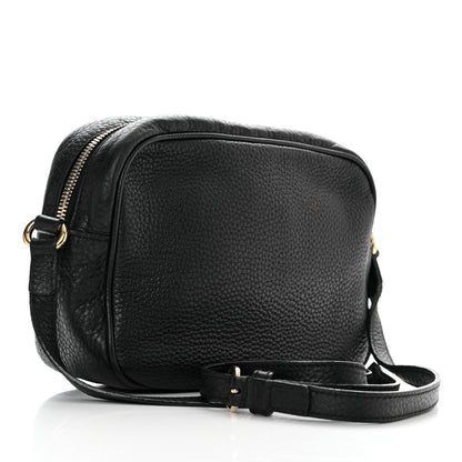 Gucci Pebbled Calfskin Small Soho Disco Bag Black 2 of 12