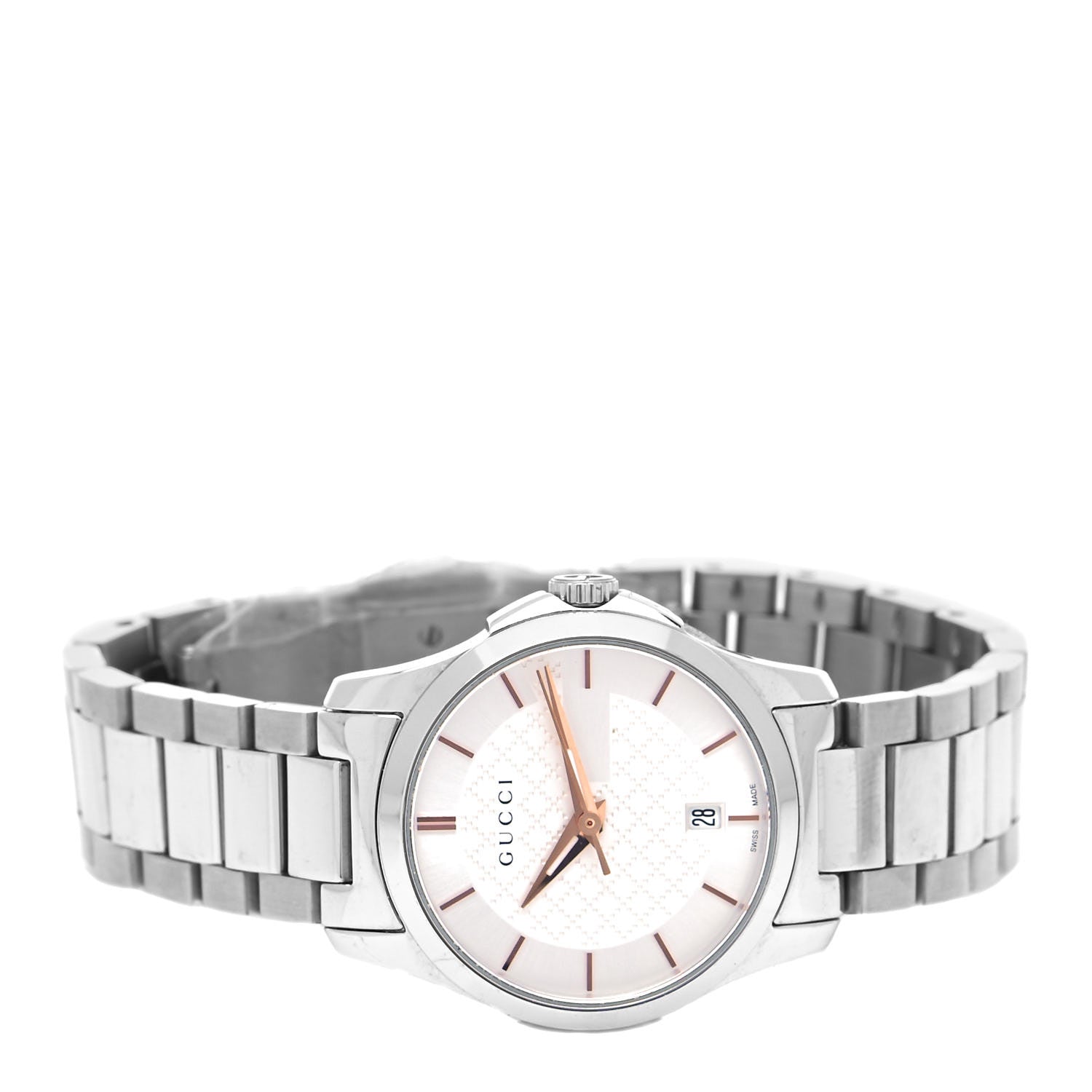 Gucci Stainless Steel 27mm G-Timeless Quartz Watch 2 of 5