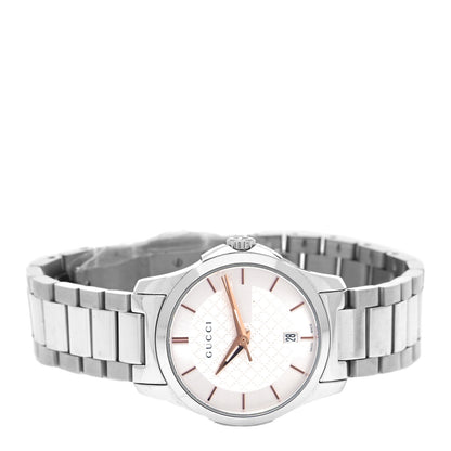 Gucci Stainless Steel 27mm G-Timeless Quartz Watch 2 of 5