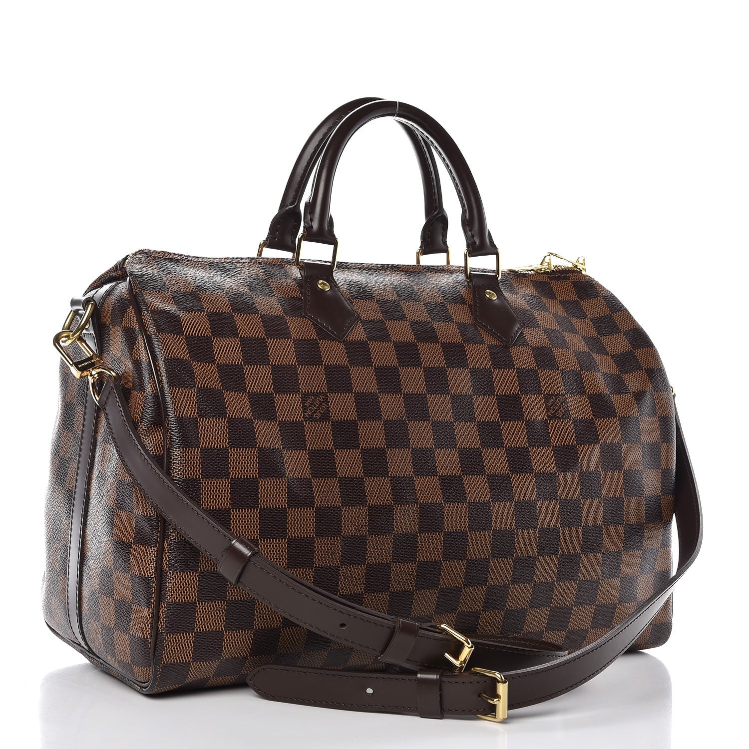 Louis Vuitton Damier Ebene Speedy Bandouliere 35 3 of 10