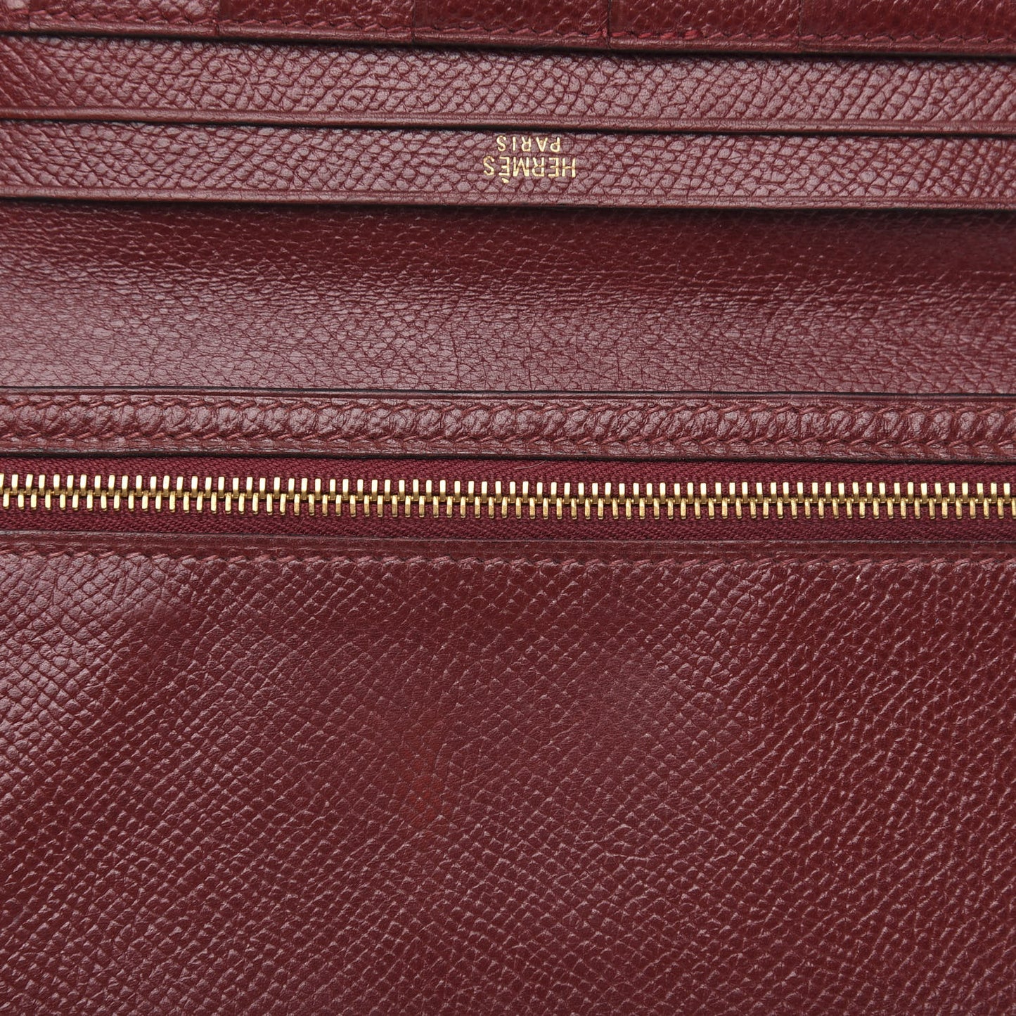 Courchevel Bearn Gusset Wallet Rouge H