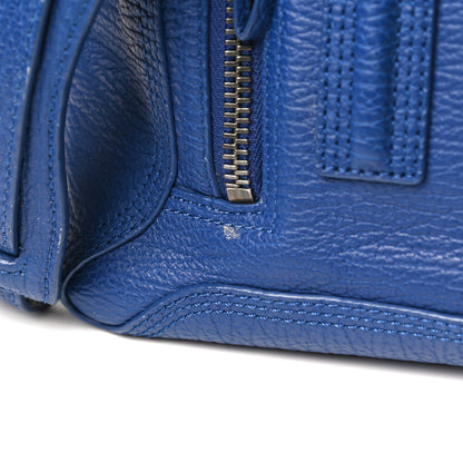 3.1 Phillip Lim Textured Calfskin Medium Pashli Satchel Cobalt 12 of 22