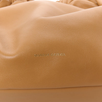 Mansur Gavriel Lambskin Twist Cloud Chain Clutch Caramel 7 of 10