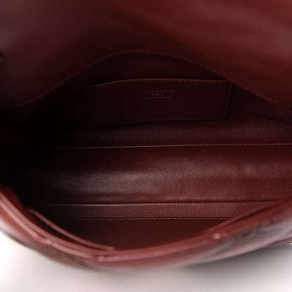 Louis Vuitton Lambskin Malletage GO-14 PM Bordeaux 5 of 12