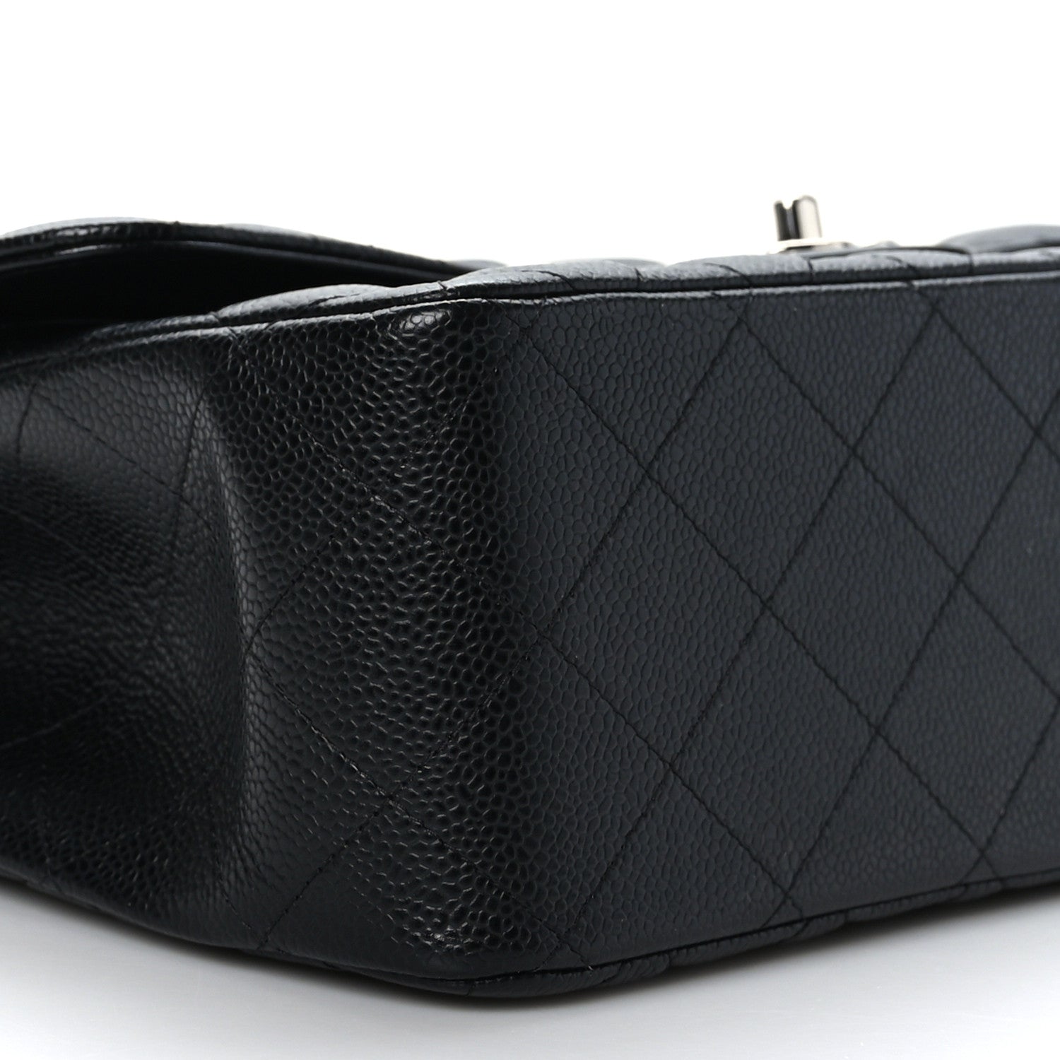 Chanel Caviar Quilted Jumbo Double Flap Black 8 of 10