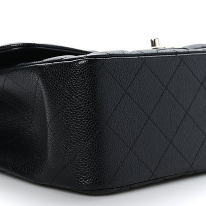 Chanel Caviar Quilted Jumbo Double Flap Black 8 of 10