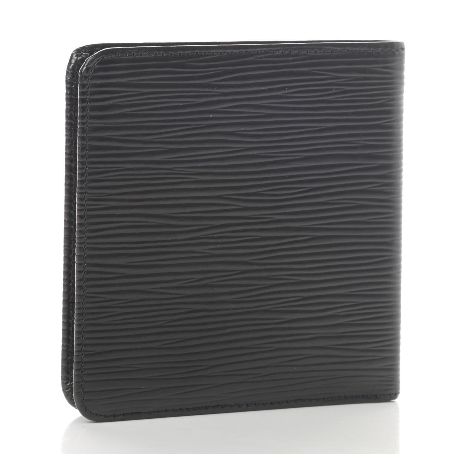 Louis Vuitton Epi 6 Card Billfold Wallet Black 3 of 8