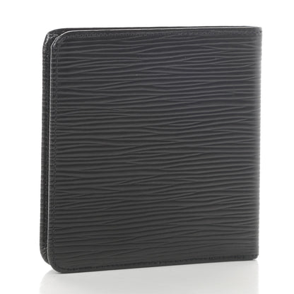 Louis Vuitton Epi 6 Card Billfold Wallet Black 3 of 8
