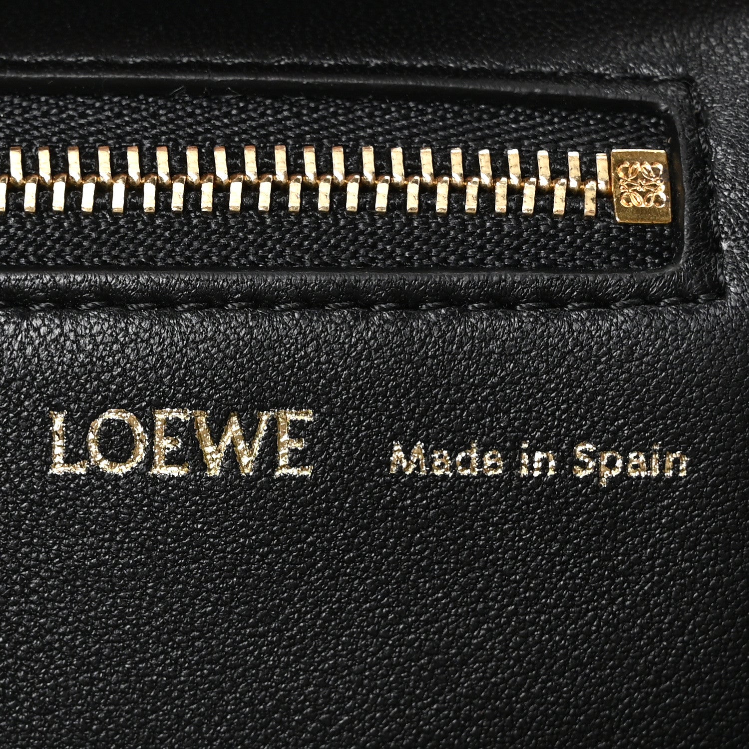 Loewe Buttery Nappa Lambskin Medium Squeeze Bag Black 6 of 10