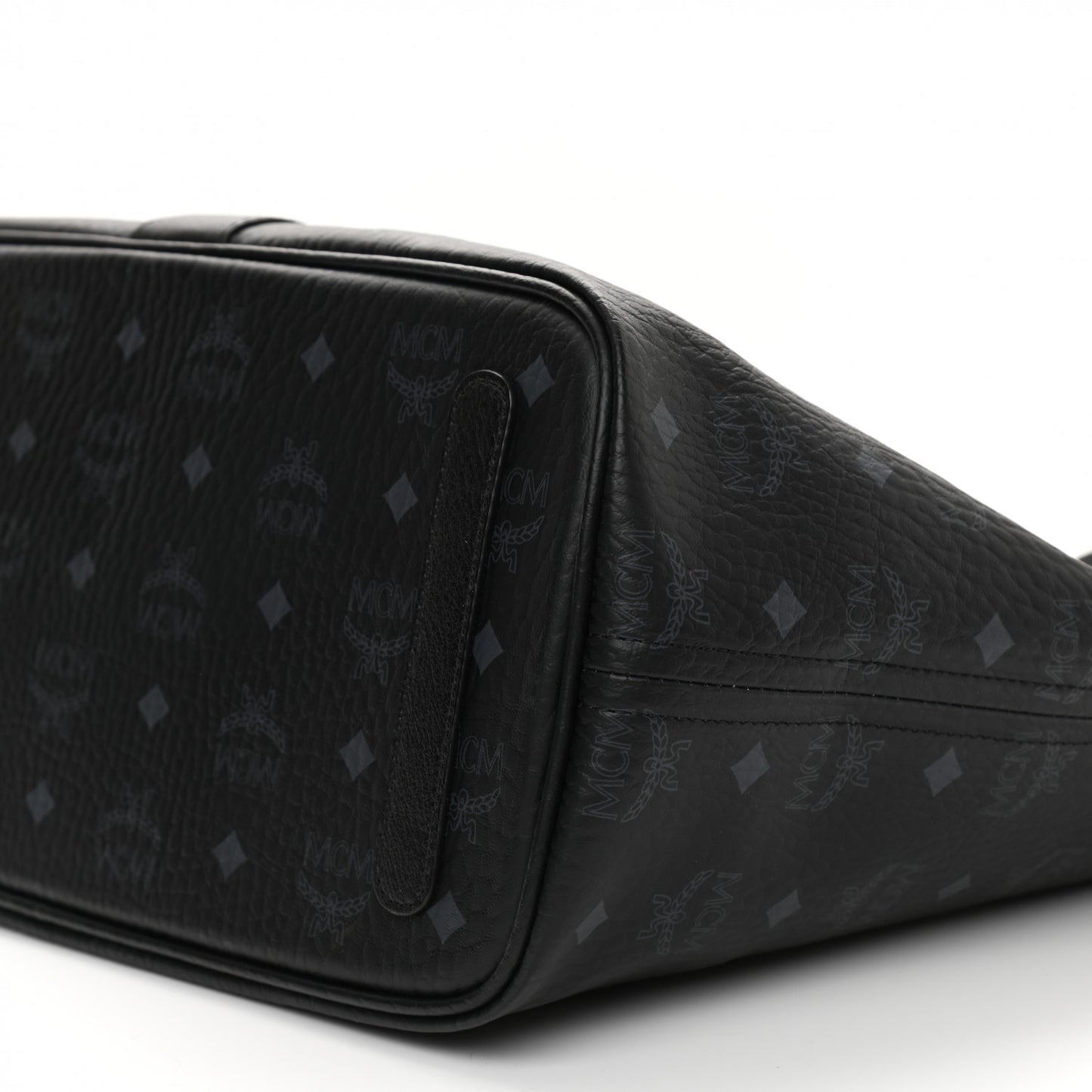 Visetos Medium Reversible Shopper Tote Black