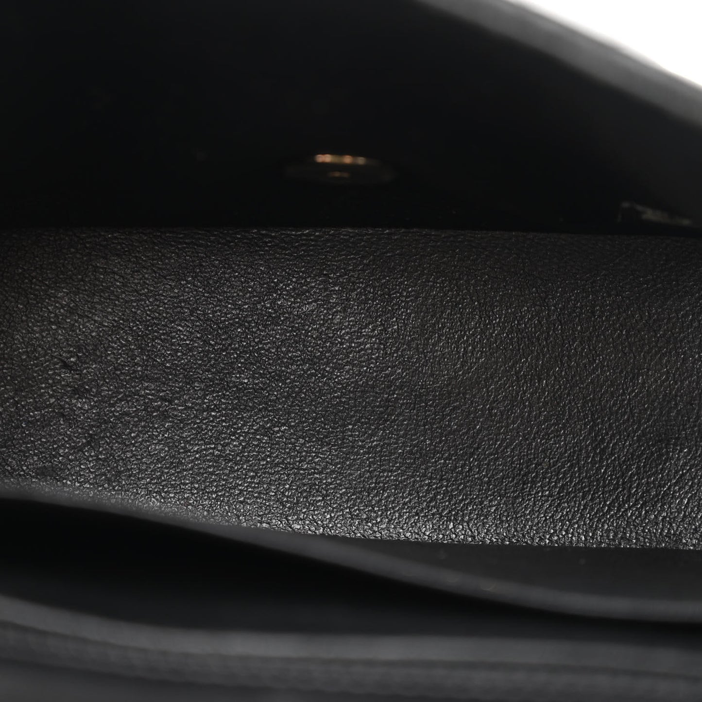 Lambskin Quilted Mini Square Flap Black