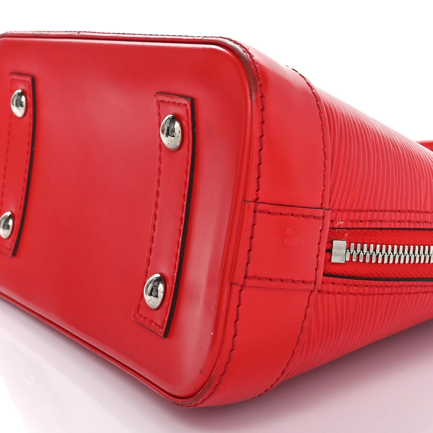 Louis Vuitton Epi Alma BB Coquelicot 9 of 10