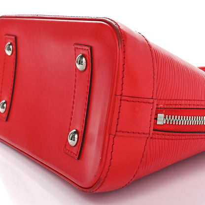 Louis Vuitton Epi Alma BB Coquelicot 9 of 10
