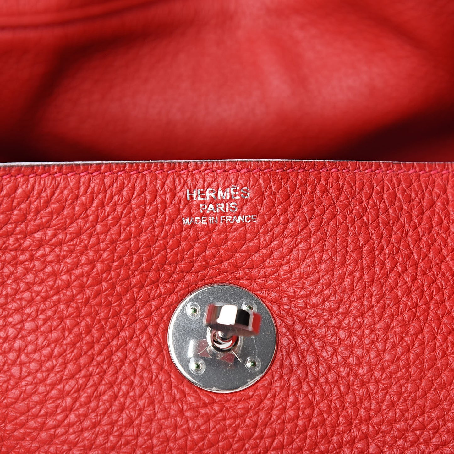 Taurillon Clemence Lindy 30 Rouge Casaque
