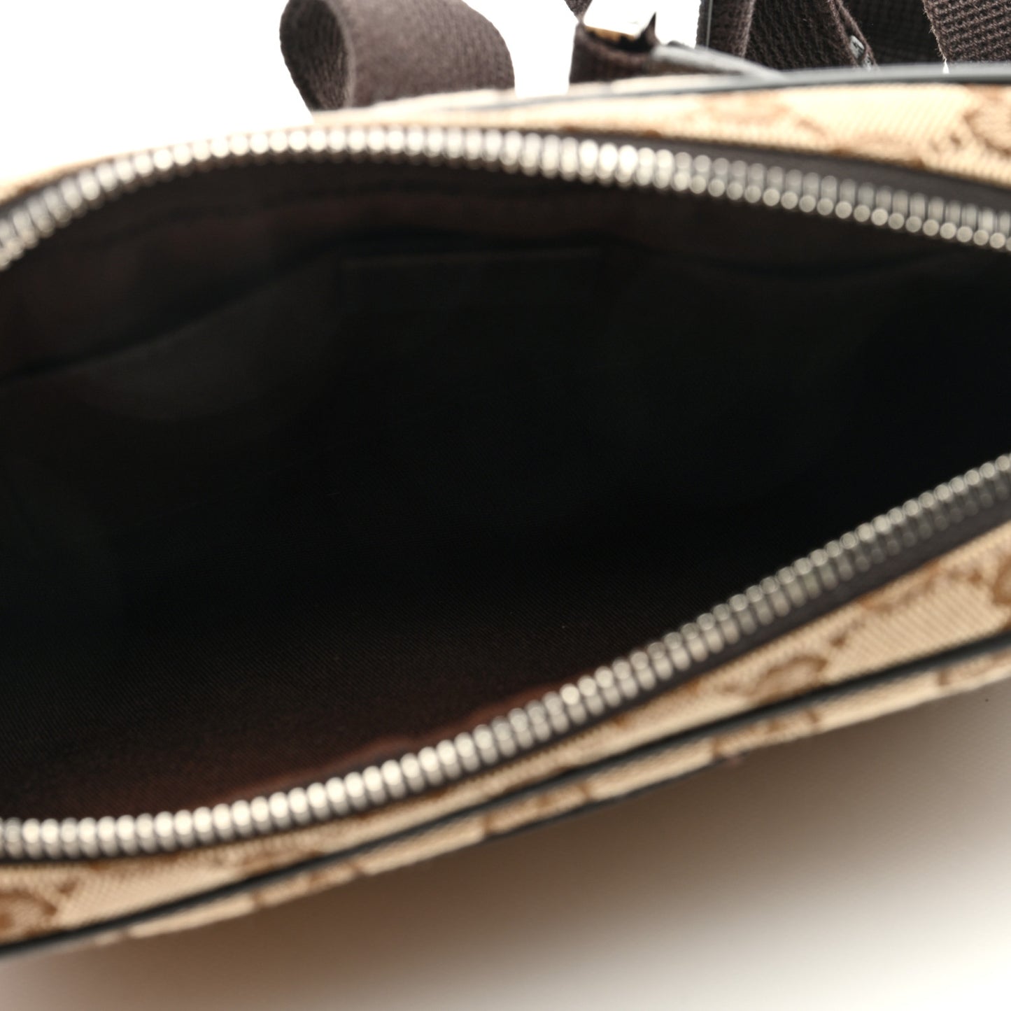 Monogram Belt Bag Dark Brown