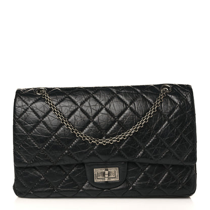 Chanel Aged Calfskin Quilted 2.55 Reissue 226 Flap Black 1 of 9