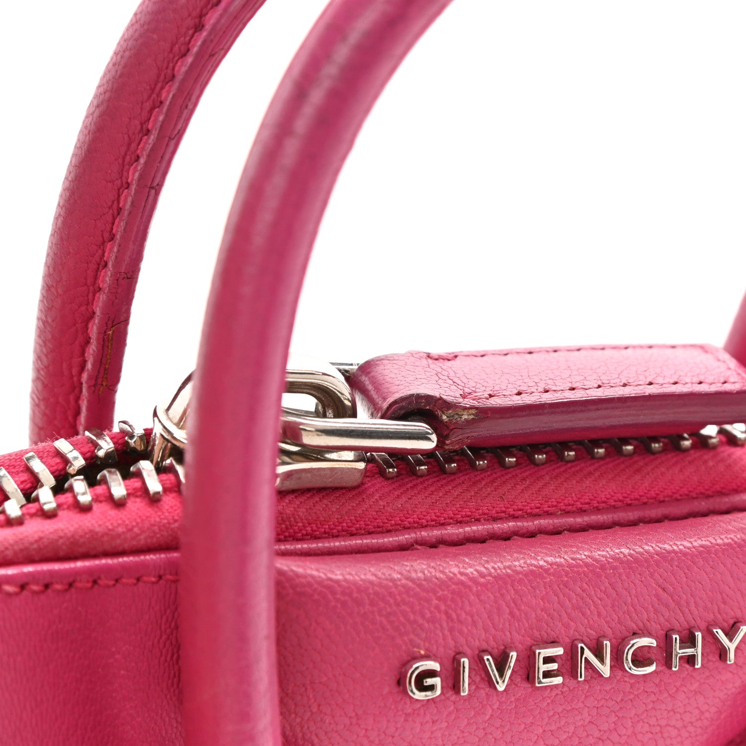 Givenchy Sugar Goatskin Mini Antigona Magenta 15 of 16