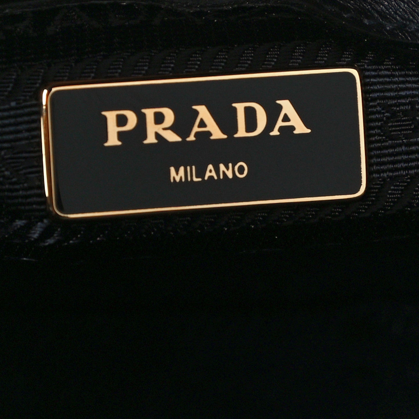 Saffiano Metal Top Handle Black
