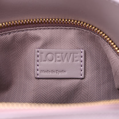 Loewe Satin Calfskin Monochrome Small Puzzle Edge Bag Pale Aubergine Glaze 6 of 10