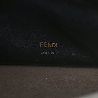 Fendi Vitello Grace Matte Large Flip Tote Black 7 of 15