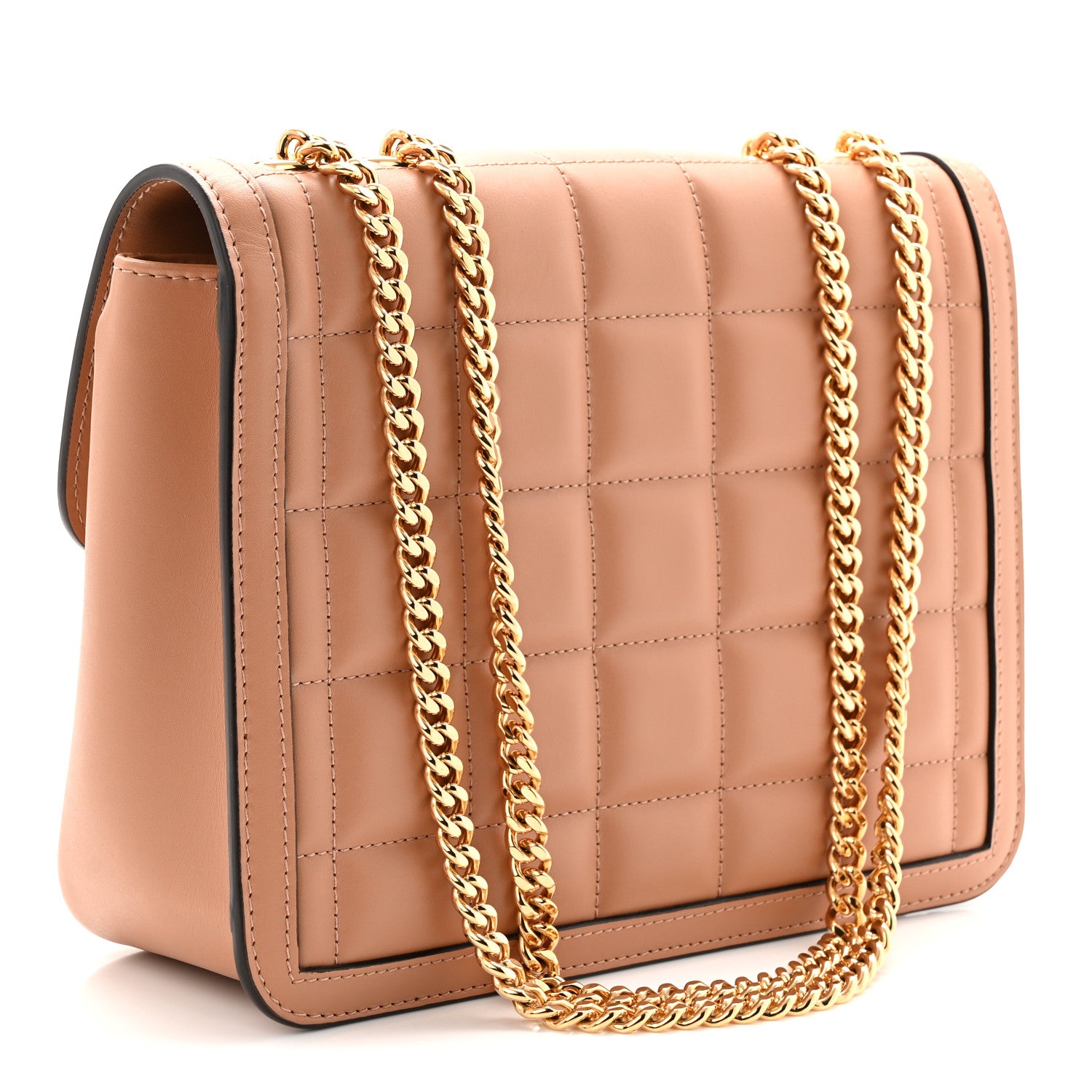 Gucci Calfskin Quilted Small Deco Shoulder Bag Camelia 3 of 11