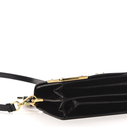 Prada Spazzolato Neiman Marcus Shoulder Bag Black 7 of 11