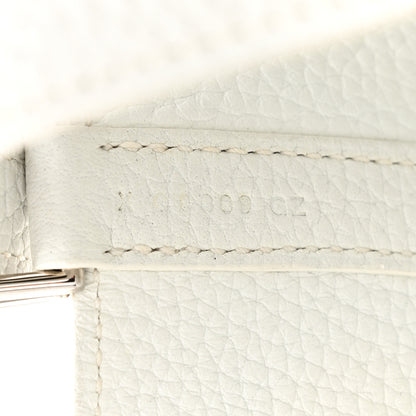 Hermes Taurillon Clemence Picotin Lock 18 PM White 7 of 10