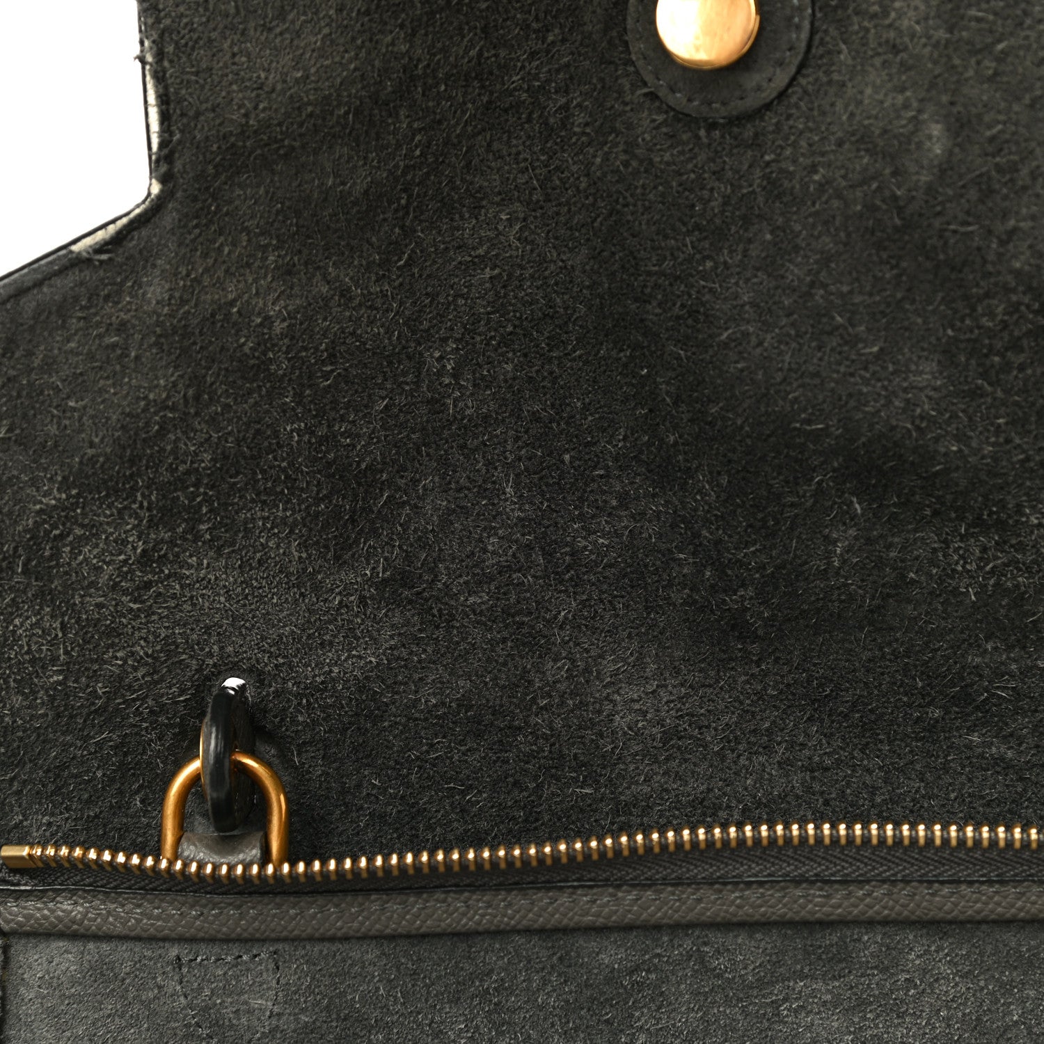 Celine Grained Calfskin Mini Belt Bag Grey 13 of 25