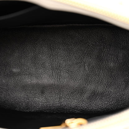 Prada Saffiano Lux Ombre Small Galleria Double Zip Tote Gradient White 5 of 10