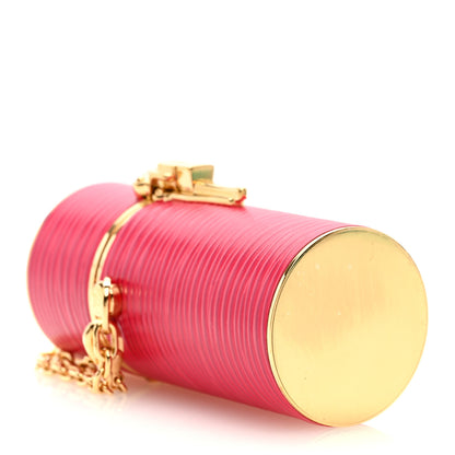 Louis Vuitton Epi Chain Lipstick Case Fuchsia 4 of 8