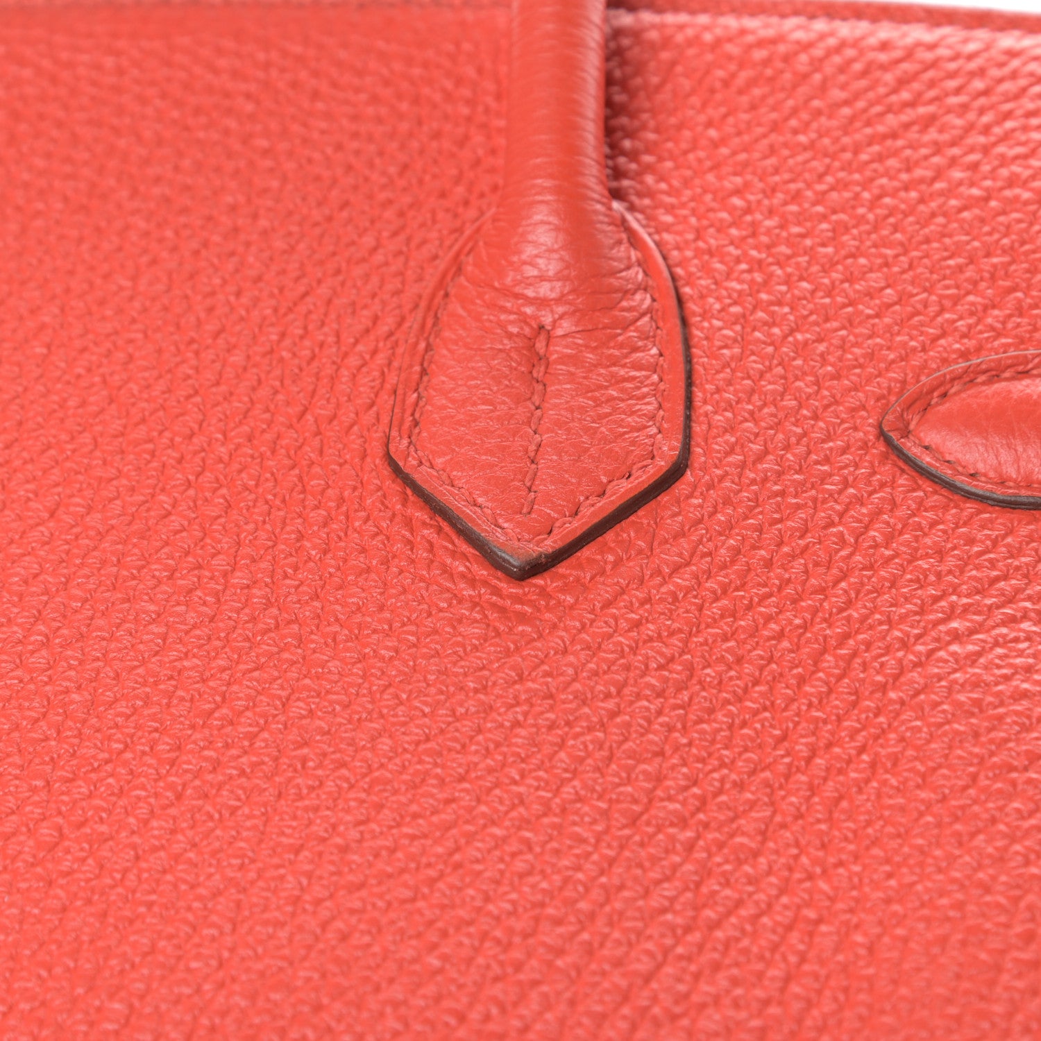 Hermes Togo Birkin 30 Capucine 13 of 14