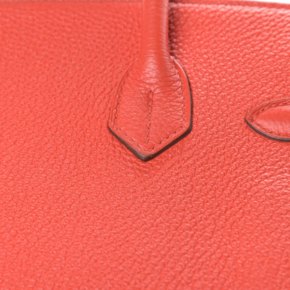 Hermes Togo Birkin 30 Capucine 13 of 14