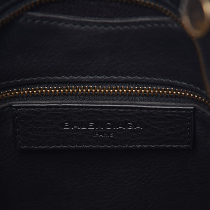 Balenciaga Veau Soyeux Perforated Blackout Hardware City Black 7 of 9