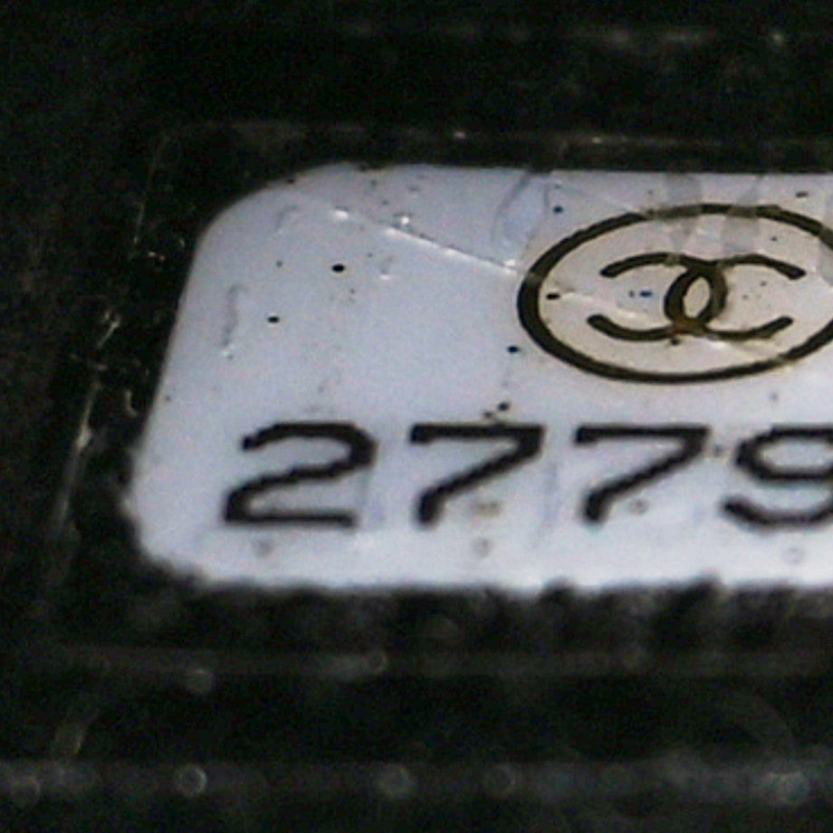 Chanel Caviar Quilted Small CC Filigree Vanity Case Black 7 of 10