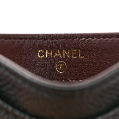 Chanel Caviar Quilted Card Holder Black 6 of 9