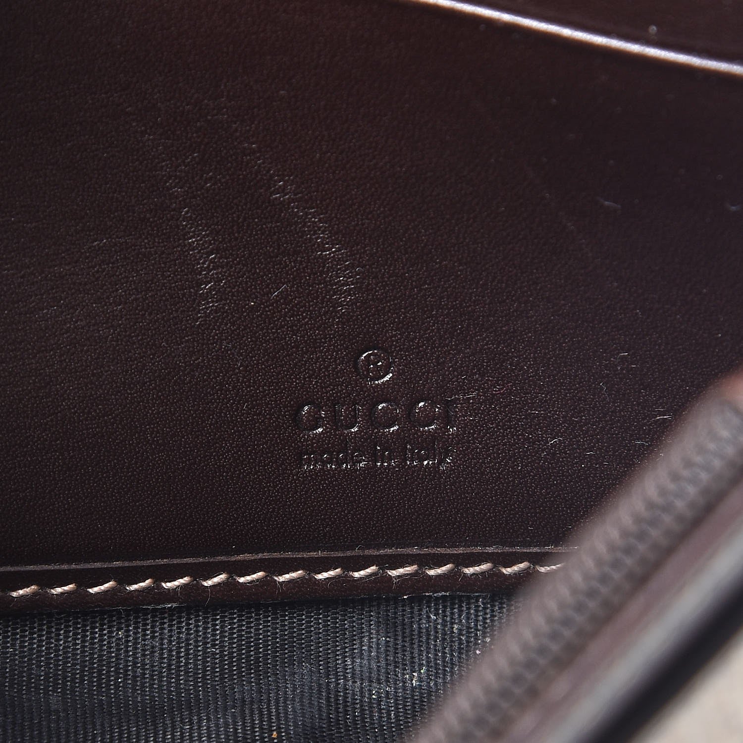 Gucci GG Supreme Monogram Tattoo Heart Continental Wallet Brown 6 of 13