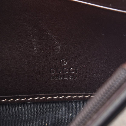 Gucci GG Supreme Monogram Tattoo Heart Continental Wallet Brown 6 of 13