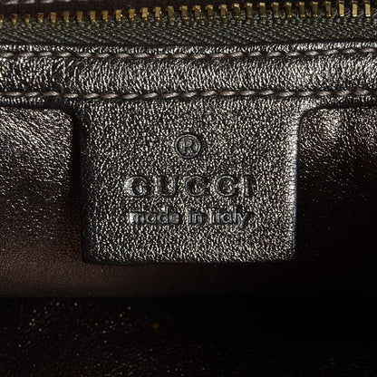 Gucci Python Large Indy Top Handle Hobo Metallic 6 of 9